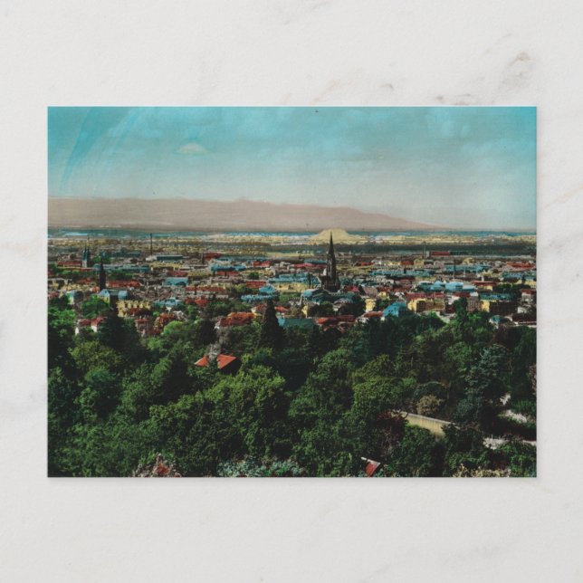 Mulhouse, Panorama Postcard (Front)