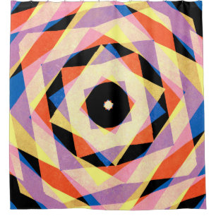Mulicoloured striped diamond shapes backgroundjagg
