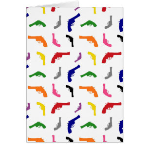 Mulitcolored gun pattern
