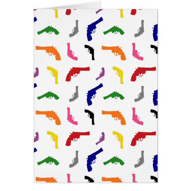 Mulitcolored gun pattern (Front)