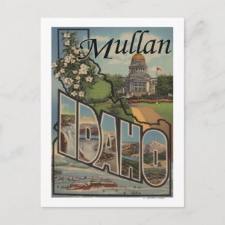 Mullan, IdahoLarge Letter ScenesMullan, ID Postcard