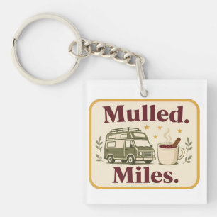 Mulled Miles Van Life Badge Keychain