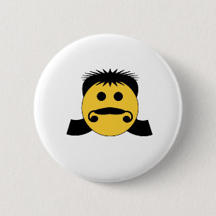 Mullet 2 Inch Round Button