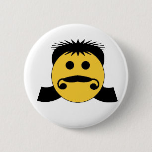 Mullet 2 Inch Round Button