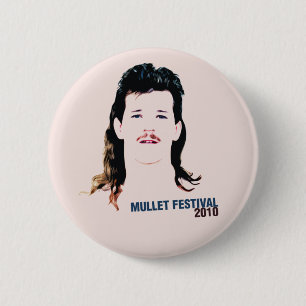 Mullet Festival 2010 2 Inch Round Button
