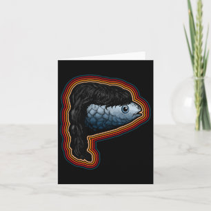 Mullet Fish With Mullet Funny Fishing Card