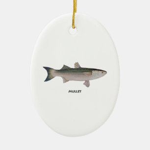 Mullet Logo Ceramic Ornament