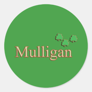 Mulligan Family Sticker