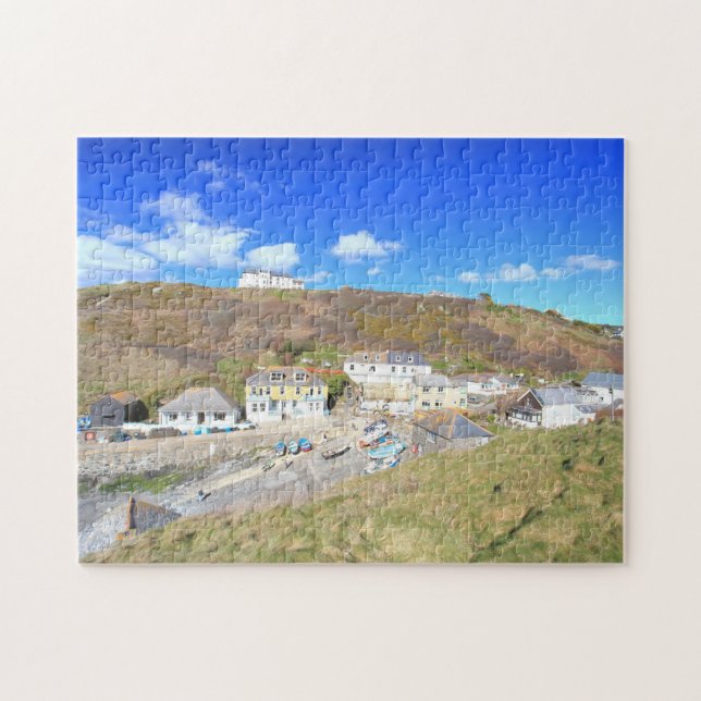 Mullion Cove Jigsaw Puzzle (Horizontal)