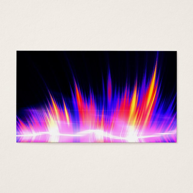 Mullticolored Abstract Audio Waveform (Front)