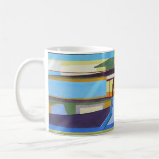 Multi Blue Coffee Mug