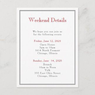 Multi-Border Enclosure Card Bar Mitzvah