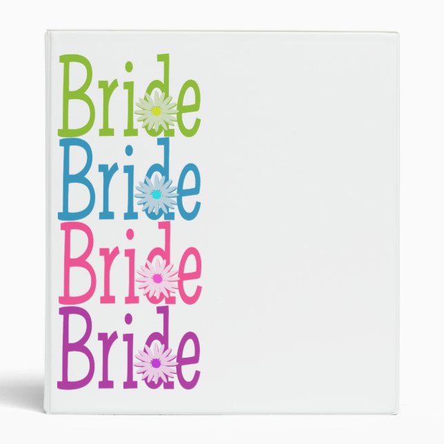 Multi Bride/ Daisy Binder (Front)