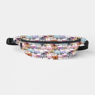 Multi-Cats Fanny Pack