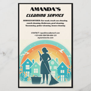 Multi Cleaning Service Flyer