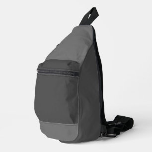 Multi-Color Grey Sling Bag