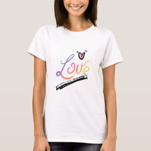 Multi-Color Love T-Shirt