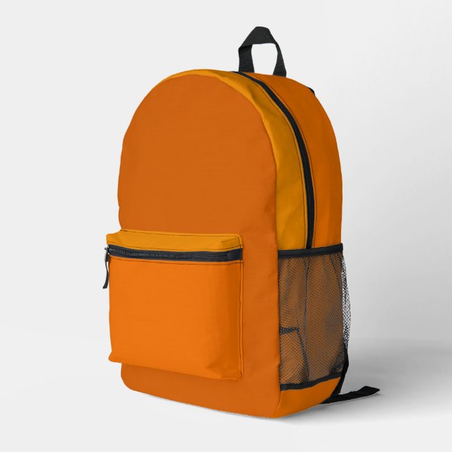 Multi-Color Orange Backpack (Back Corner Right)