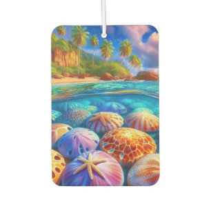 Multi color reef air freshener