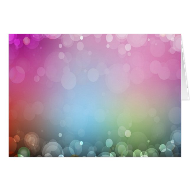 MULTI-COLORED DESIGNER NOTE CARDS (Front Horizontal)