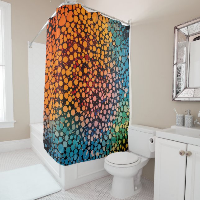 Multi-colored Dotted Design  (In Situ)