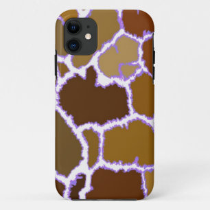 Multi-Colored Giraffe Fur Pattern iPhone 5 Case