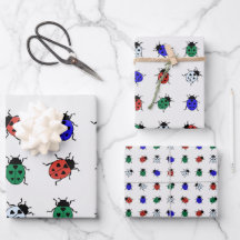 Multi colored ladybirds