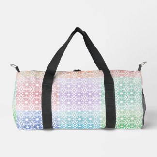 Multi-Colored Small Duffle Bag