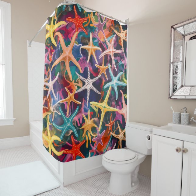 Multi-colored Star Fish Design  (In Situ)