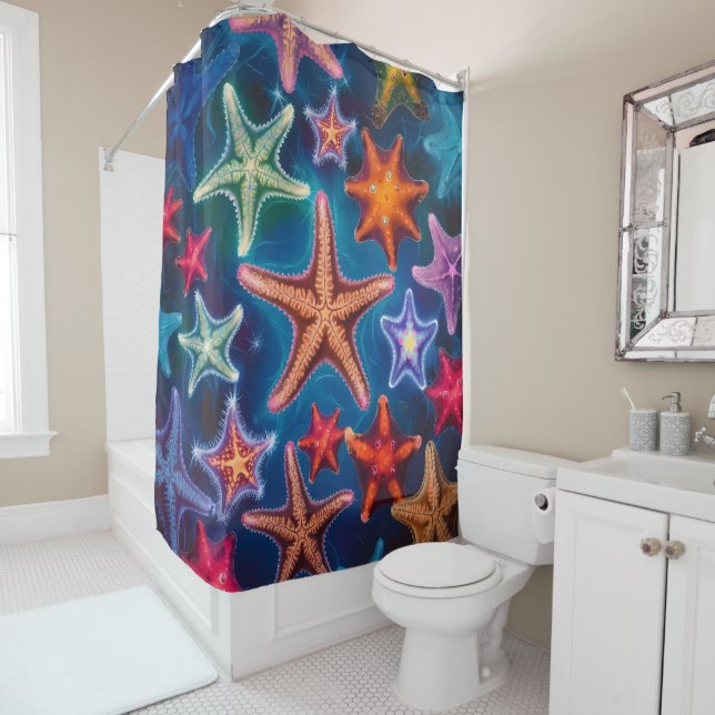 Multi-colored Star Fish Design  (In Situ)