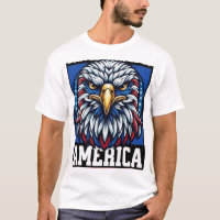 Multi colour American design Style: Men's Basic T-