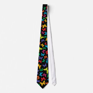 Multi Colour Butterflies Tie