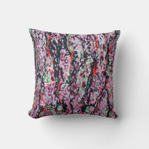 Multi-Colour Chic Abstract Pattern Throw Pillow