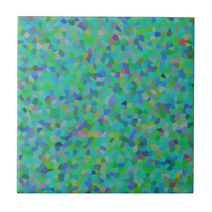 Multi colour confetti design   tile