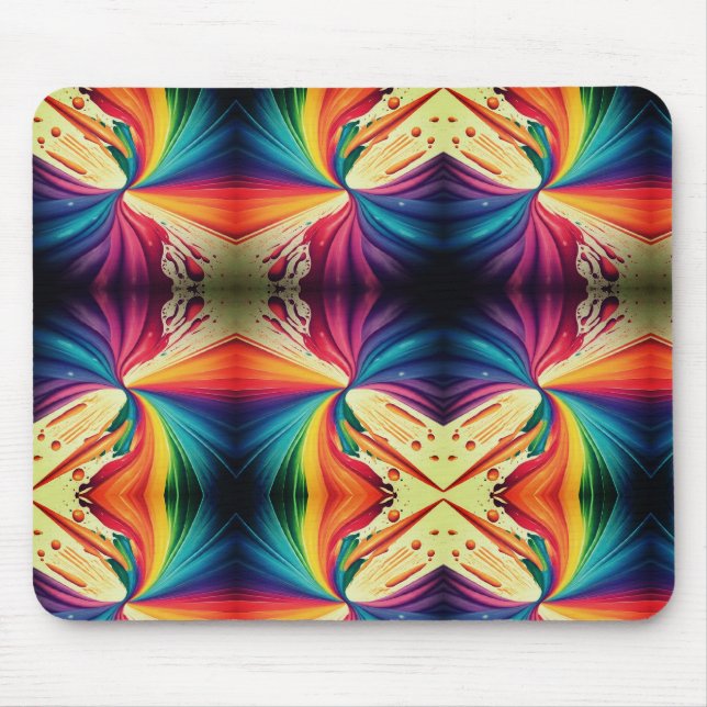 MULTI COLOUR DESIGN Mousepad (Front)