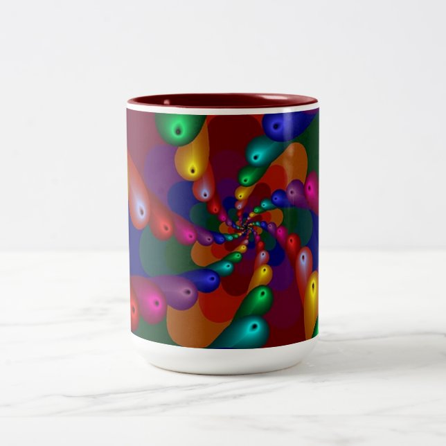 Multi Colour Design Mug (Center)