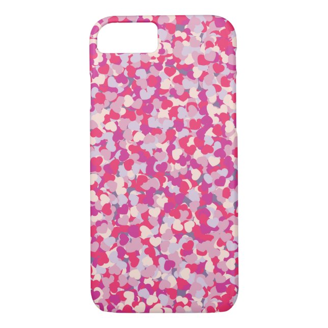 multi Colour Heart Confetti2 Case-Mate iPhone Case (Back)