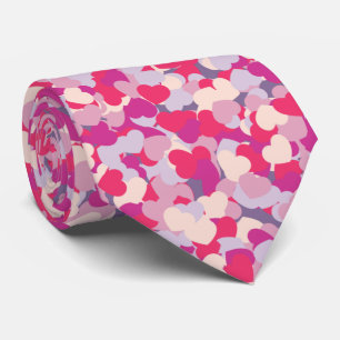 Multi Colour Heart Confetti Tie