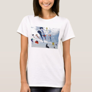 Multi Colour Kites Painting the sky T-Shirt