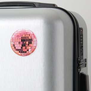 Multi Colour Metallic Disco Ball Magnet