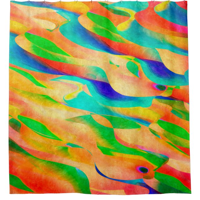 multi colour paint art abstract wallpaper backgrou (Front)