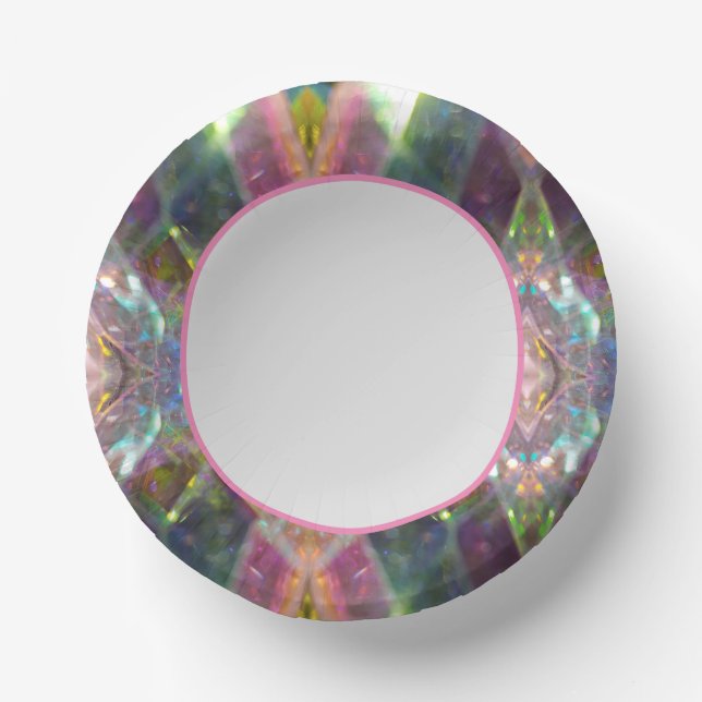 Multi Colour  Paper Plate (Front)