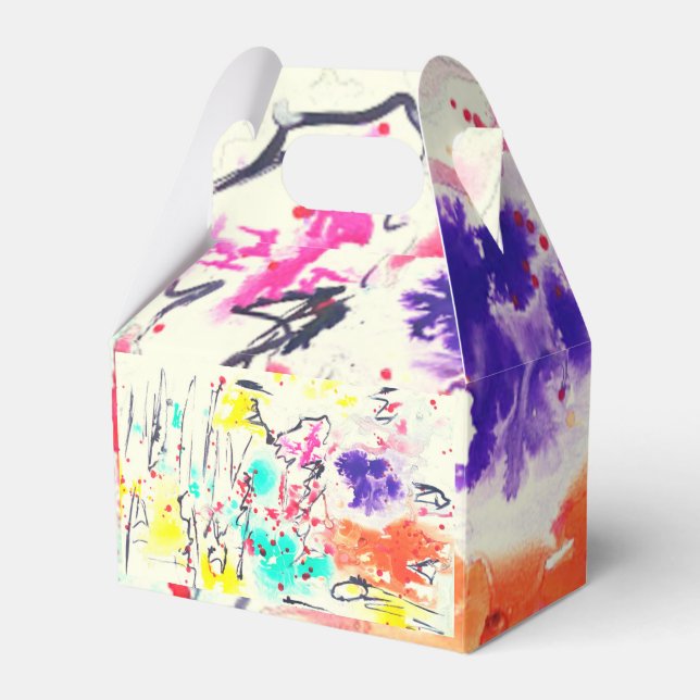 Multi Colour Party Favour Box (Front Side)