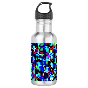 Multi-Colour Pattern 532 Ml Water Bottle