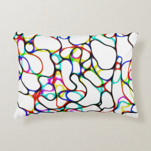 Multi-Colour Pattern Cool Accent Pillow