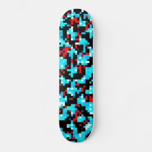 Multi-Colour Pattern Cool Skateboard
