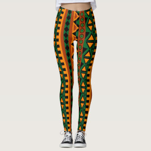 Multi-Colour Pattern Leggings