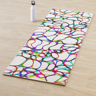 Multi-Colour Pattern Yoga Mat