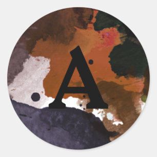 Multi Colour Personalized Monogram Envelope Seal