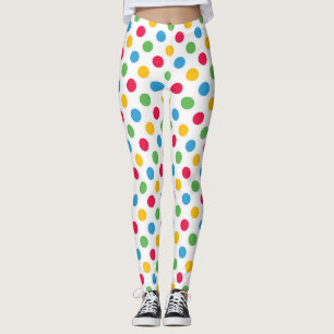Multi Colour Polka Dot Legging